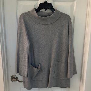 Fate Gray Cowl Neck Women's Sweater